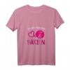 Damen Ich Bin Dann Mal Häkeln T-Shirt mit V-Ausschnitt – Perfektes Geschenk für Häkelfans & Handarbeitsliebhaberinnen