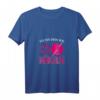 Damen Ich Bin Dann Mal Häkeln T-Shirt mit V-Ausschnitt – Perfektes Geschenk für Häkelfans & Handarbeitsliebhaberinnen