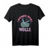 Komme was Wolle | Kreatives Handarbeit T-Shirt für Stricken, Häkeln & DIY-Enthusiasten