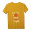 Häkeln Damen T-Shirt mit Spruch 'I Crochet So I Don't Kill People' - Lustiges Mode-Design für Häkel-Enthusiastinnen
