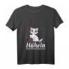 Damen Mir Reichts ich Geh Häkeln | Lustiges Häkel T-Shirt mit Spruch für Häkelfreunde und Begeisterte