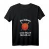 Damen Stricken Weil Mord Falsch Ist - Lustiges Häkeln & Strick Spruch T-Shirt mit V-Ausschnitt