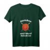 Damen Stricken Weil Mord Falsch Ist - Lustiges Häkeln & Strick Spruch T-Shirt mit V-Ausschnitt