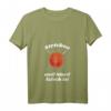 Damen Stricken Weil Mord Falsch Ist - Lustiges Häkeln & Strick Spruch T-Shirt mit V-Ausschnitt