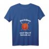 Damen Stricken Weil Mord Falsch Ist - Lustiges Häkeln & Strick Spruch T-Shirt mit V-Ausschnitt