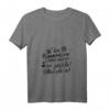 Damen Netztes Strickmuster Spruch T-Shirt für Großmütter - Humorvolles Häkel- und Strickgeschenk mit V-Ausschnitt