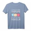 Damen Häkeln T-Shirt - Ich Brauch Keine Therapie Ich Muss Nur Häkeln, perfektes Geschenk für Häkelliebhaberinnen, Mütter und Omas