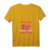 Damen Stricken Häkeln Nähen Handarbeit Wolle Spruch T-Shirt mit V-Ausschnitt - Lustiges Design für kreative Handarbeitsliebhaberinnen