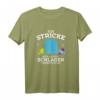 Ich Stricke Weil Leute Schlagen Verboten Ist Häkeln Stricken T-Shirt – Lustiges Geschenk für Strick- und Häkelliebhaberinnen