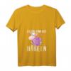 Damen Häkeln T-Shirt - Ich Bin Dann Mal Häkeln, Süßes Schaf Design, Perfekt als Geschenk für Handarbeitsliebhaberinnen