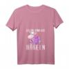 Damen Häkeln T-Shirt - Ich Bin Dann Mal Häkeln, Süßes Schaf Design, Perfekt als Geschenk für Handarbeitsliebhaberinnen