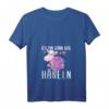 Damen Häkeln T-Shirt - Ich Bin Dann Mal Häkeln, Süßes Schaf Design, Perfekt als Geschenk für Handarbeitsliebhaberinnen