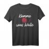 Komme Was Wolle Stricken Häkeln Schaf - Cooles Humorvolles T-Shirt für Handarbeits- und Tierliebhaber