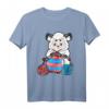 Strickendes Schaf T-Shirt | Kreatives Geschenk für Näher, Häkler & Stricker zum Geburtstag, Ostern & Weihnachten