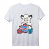 Strickendes Schaf T-Shirt | Kreatives Geschenk für Näher, Häkler & Stricker zum Geburtstag, Ostern & Weihnachten