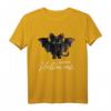 Süßes Gothic Halloween T-Shirt mit Fledermaus und Katzenmotiv – Perfektes Kostüm für Katzenliebhaber & Halloween-Partys