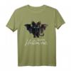 Süßes Gothic Halloween T-Shirt mit Fledermaus und Katzenmotiv – Perfektes Kostüm für Katzenliebhaber & Halloween-Partys