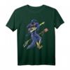Lustiges Hexe Halloween T-Shirt mit Besen Stick - Perfekt für Kostüme, Partys und Geschenke für Damen, Herren und Kinder