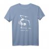 Ommm... Lustiges Skelett Yoga T-Shirt mit Asanas - Perfekt für Workout, Freizeit, Halloween & als Geschenkidee für Freunde und Familie
