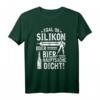 Egal Ob Silikon Oder Bier Hauptsache Dicht - Lustiges Handwerker T-Shirt für Bier- und Oktoberfestliebhaber, perfekt als Geschenk für Männer und Frauen