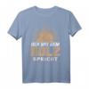 Der mit dem Holz spricht - Handwerker Schreiner Zimmerer T-Shirt für Holzliebhaber, perfekt als Geschenk zu Weihnachten, Vatertag oder Geburtstag