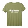 Schlosser Metallbauer Schlossermeister Zunftzeichen Handwerk T-Shirt - Hochwertige Berufskleidung für Handwerker & Handwerksmeister