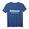 Schlosser Metallbauer Schlossermeister Zunftzeichen Handwerk T-Shirt - Hochwertige Berufskleidung für Handwerker & Handwerksmeister