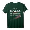 Herren Maler Spruch T-Shirt - Witziges Malermeister Handwerker Geschenk für Jubiläum, Vatertag & Geburtstag
