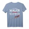Herren Maler Spruch T-Shirt - Witziges Malermeister Handwerker Geschenk für Jubiläum, Vatertag & Geburtstag