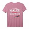 Herren Maler Spruch T-Shirt - Witziges Malermeister Handwerker Geschenk für Jubiläum, Vatertag & Geburtstag