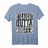 Straight Outta Dachdecker Handwerk Zunftzeichen T-Shirt – Stylische Bekleidung & Geschenkidee für Dachdecker, Meister & Gesellen