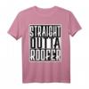 Straight Outta Dachdecker Handwerk Zunftzeichen T-Shirt – Stylische Bekleidung & Geschenkidee für Dachdecker, Meister & Gesellen