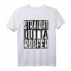Straight Outta Dachdecker Handwerk Zunftzeichen T-Shirt – Stylische Bekleidung & Geschenkidee für Dachdecker, Meister & Gesellen