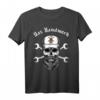 Das Handwerk-KULT- Bart-Baustelle-Handwerker T-Shirt - Rockiges Design für Bärtige, Biker & Tattoo Fans