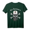 Das Handwerk-KULT- Bart-Baustelle-Handwerker T-Shirt - Rockiges Design für Bärtige, Biker & Tattoo Fans
