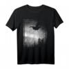 Pesta Kommer Theodor Kittelsen Black Metal T-Shirt - Gothic Artwork Celebration for Fans of Dark Art and Norwegian Romantic Painting