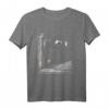 Black Metal T-Shirt mit Theodor Kittelsen Motiv 'Pesta i trappen' – Dunkle Kunst, Romantik & Norwegische Kultur