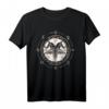 Satanistisches T-Shirt mit Baphomet Pentagramm, Ziegenkopf & 666 - Okkulte Gothic Kleidung für Satanisten & Esoterik-Fans