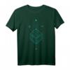 Heilige Geometrie T-Shirt mit magischem Würfel, Sonne, Mond & Chakrasymbolen – Mystisches Esoterik-Shirt für Yoga, Meditation & Spirituelle Praxis