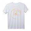 Kreis Goldener Schnitt T-Shirt – Minimalistisches Design für Künstler, Lehrer & Liebhaber göttlicher Proportionen