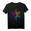 Metatron Cube Spirituelles Geometrie Yoga T-Shirt – Zen, Meditation & Achtsamkeit