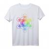 Metatron Cube Spirituelles Geometrie Yoga T-Shirt – Zen, Meditation & Achtsamkeit