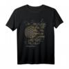 Poesie Kalligrafie - Blume Des Lebens Symbol 3 Spirituelles Fan T-Shirt - Perfektes Geschenk für Freigeister & Spirituell Begeisterte