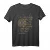 Poesie Kalligrafie - Blume Des Lebens Symbol 3 Spirituelles Fan T-Shirt - Perfektes Geschenk für Freigeister & Spirituell Begeisterte