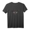 Totenkopf Motte Shirt mit heilige Geometrie - Samen des Lebens, klassisch geschnitten, langlebiges Design