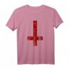 Upside Down Satanisches Kreuz T-Shirt – Symbol der Okkulten, Magie & Esoterik für Halloween, Satanismus & dunkle Studien