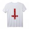 Upside Down Satanisches Kreuz T-Shirt – Symbol der Okkulten, Magie & Esoterik für Halloween, Satanismus & dunkle Studien