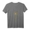 Damen Lotus Blume Unalome Yoga Meditation T-Shirt mit V-Ausschnitt – Spirituelles Outfit für Erleuchtung, Zen & Retreats