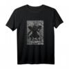 Vintage Occult Baphomet - Tarotkarte Satanic Horror T-Shirt mit Mystischen Symbolen für Gothic & Esoterik Fans