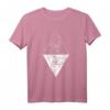HapKitten T-Shirt mit Heilige Geometrie - Gleichseitige Dreiecke, Spirituelle Mode für Geburtstagsfeiern